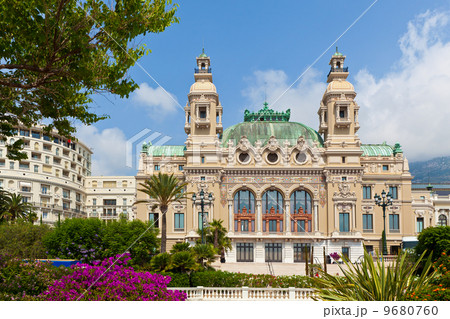 Casino and Opera house in Monte Carlo. 9680760