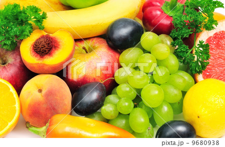 fruits and vegetables fruits and vegetables 9680938