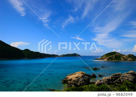 沖縄、渡嘉敷島 9682049