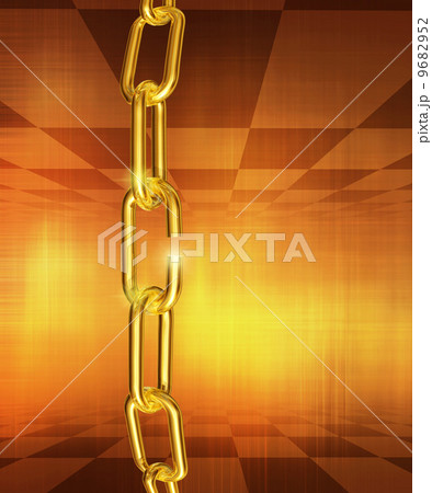 切れそうな金属のチェーンブロック 切れそうな金属のチェーンブロック 9682952