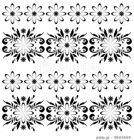 Seamless floral background 9683669
