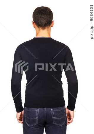 Male sweater isolated on the white Male sweater isolated on the white 9684101