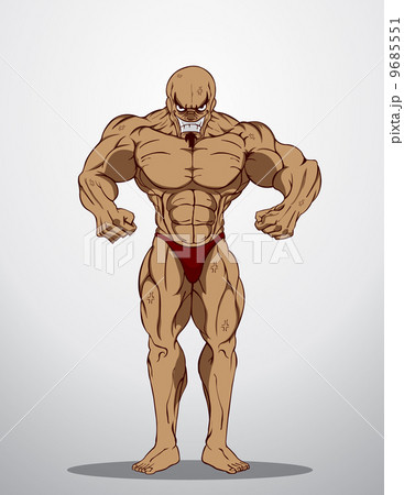 Bodybuilder Fitness Illustration  9685551