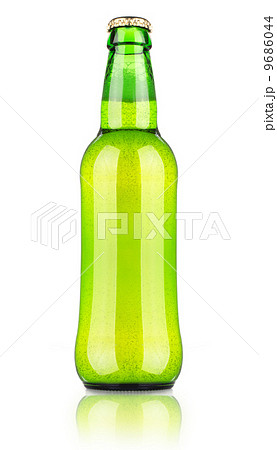 Frosty bottle of light beer  9686044