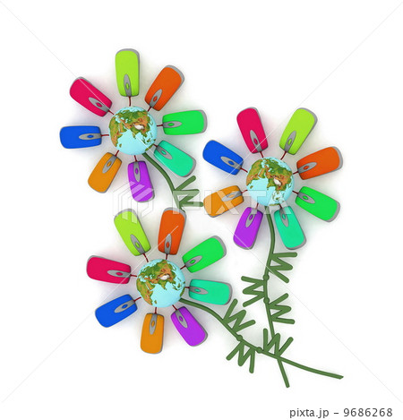 Unusual bouquet from the Internet flowers 9686268