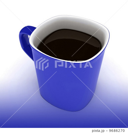cups of coffee. 3d illustration cups of coffee. 3d illustration 9686270