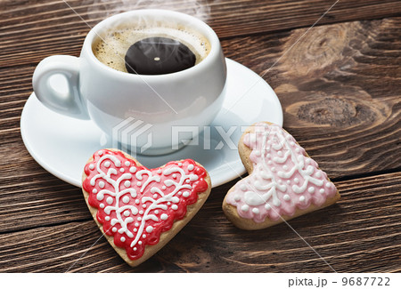 cookies baked on valentines day  9687722