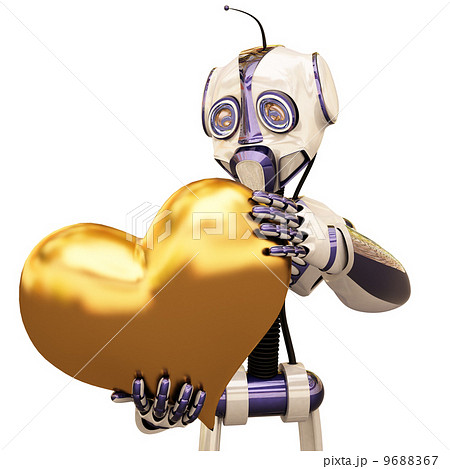 robot and heart 9688367