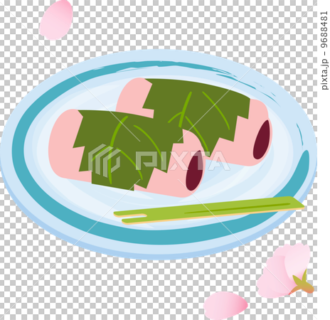 関東風の桜餅 関東風の桜餅 9688481