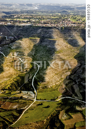 Aerial view of residential area Aerial view of residential area 9689530