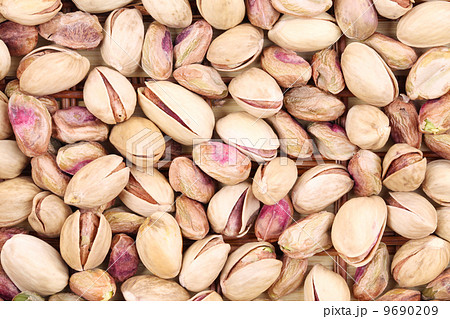 Close up of many pistachios. Close up of many pistachios. 9690209