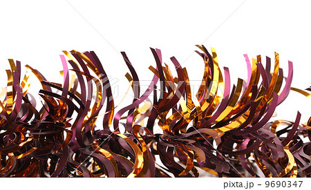 Tinsel. Christmas decoration. Tinsel. Christmas decoration. 9690347