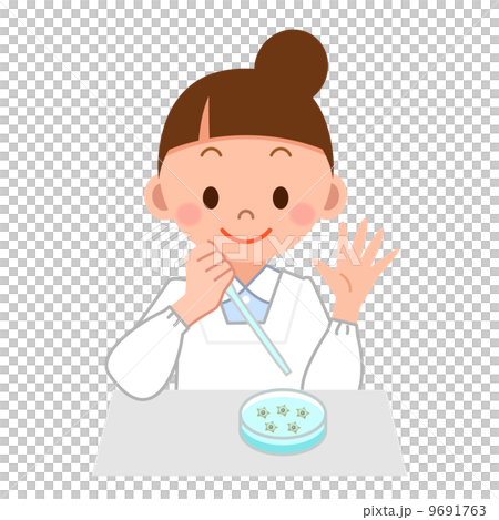 Researcher during the experiment 9691763