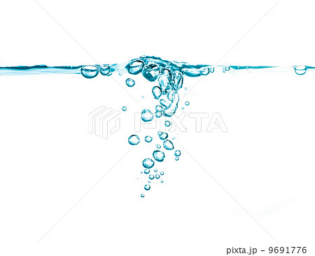 abstract water with bubbles 9691776