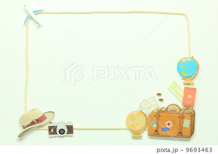 旅行イメージのフレーム 9693463