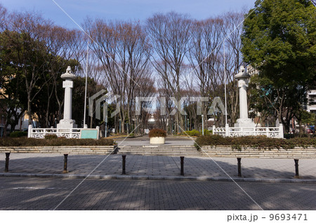 石柱 名古屋市リバーパーク 石柱 名古屋市リバーパーク 9693471