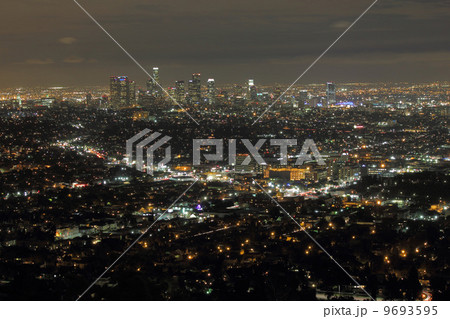 ロサンゼルスの夜景 ロサンゼルスの夜景 9693595