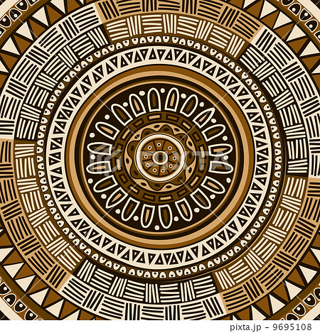 Circle decorative ornamental pattern Circle decorative ornamental pattern 9695108