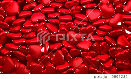 heart RED A choco 9695282