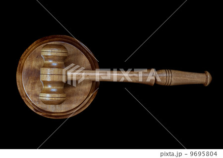 gavel and  soundblock 9695804