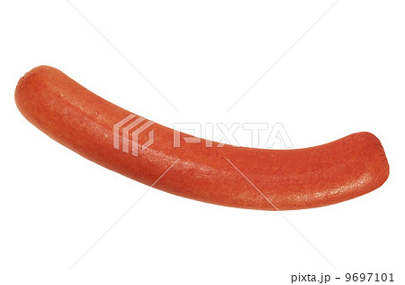 Sausage on a white background isolated Sausage on a white background isolated 9697101