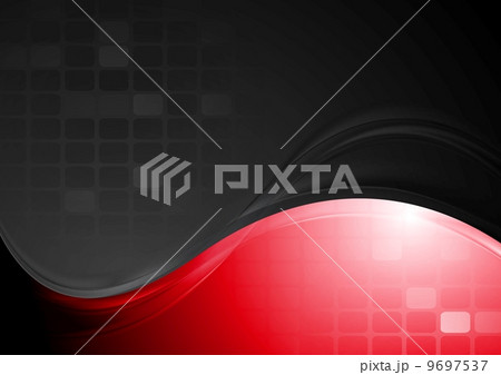 Abstract waves technology design 9697537