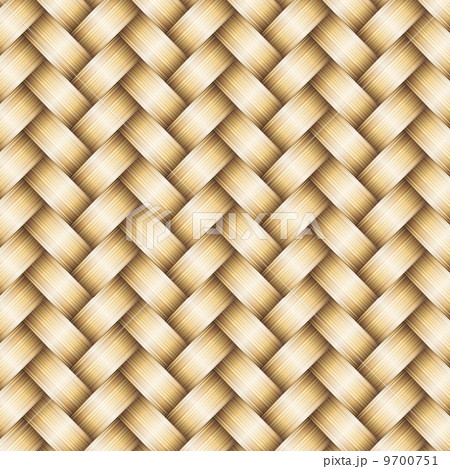 Vector wickerwork golden metallic background 9700751