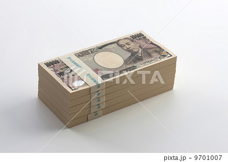 ５００万円の札束の写真素材