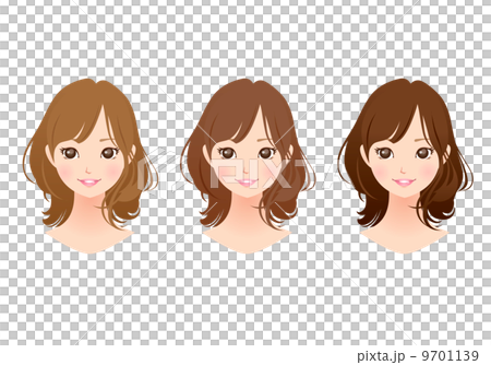 女性/頭髮顏色設置 女性/頭髮顏色設置 9701139