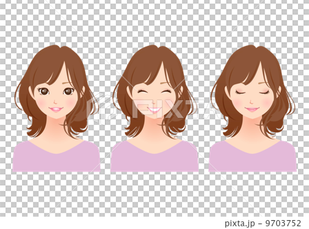女性/面部表情集 女性/面部表情集 9703752