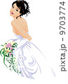 ウエディングドレス 9703774