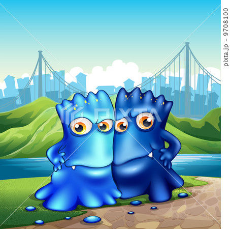 Two monsters in the city Two monsters in the city 9708100