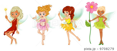Four cute fairies Four cute fairies 9708279