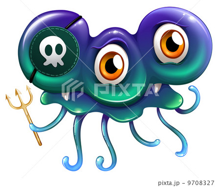 A death monster holding a fork A death monster holding a fork 9708327