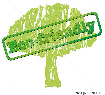 An eco-friendly label 9709115