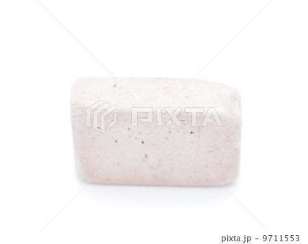 eraser on a white background 9711553