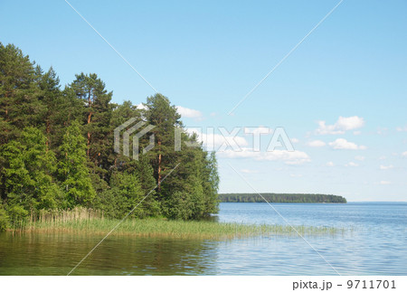 beautiful lake in Karelia beautiful lake in Karelia 9711701