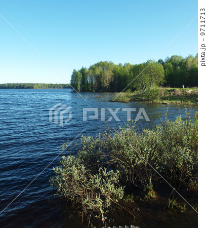 beautiful lake in Karelia beautiful lake in Karelia 9711713