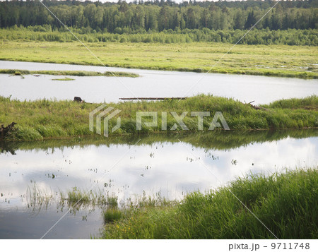 beautiful lake in Karelia beautiful lake in Karelia 9711748