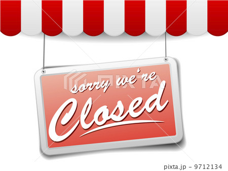 sign closed 9712134