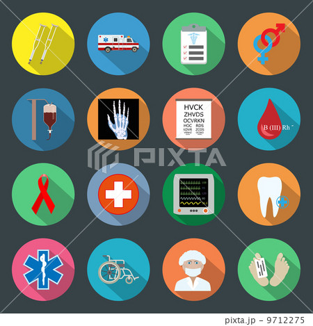 Medicine flat icons set 2 Medicine flat icons set 2 9712275