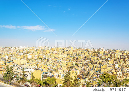 アンマン市街地(ヨルダン、アンマン城塞より) アンマン市街地(ヨルダン、アンマン城塞より) 9714017