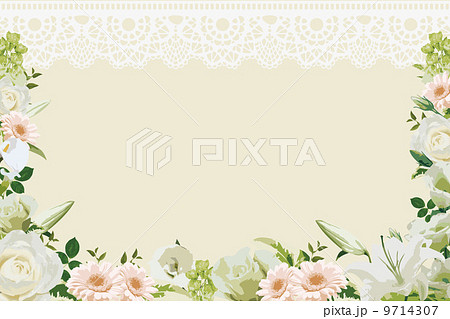 ウエディングカードのイメージ枠 ウエディングカードのイメージ枠 9714307
