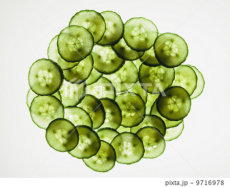 Organic cucumber slices Organic cucumber slices 9716978