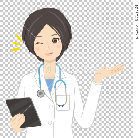 穿白大褂的女人[動漫風格系列] 9718324