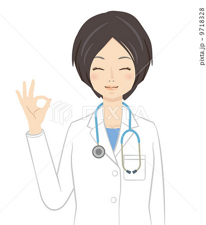 白衣の女性　シリーズ 9718328