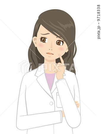 白衣の女性　シリーズ 9718338
