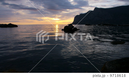 Sunset on the Black Sea 9718618