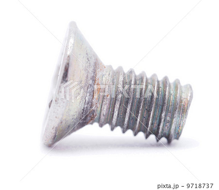 screw on white background screw on white background 9718737