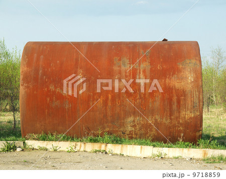 large cistern near the road large cistern near the road 9718859